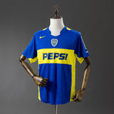 Boca Juniors Jersey 2004-05 Home Retro Football Kit