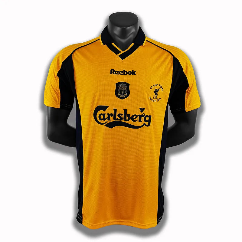 Liverpool Retro Jersey 2000/2001 Away Football Jersey Soccer Shirt