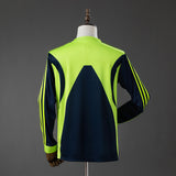 Real Madrid GK Jersey 1999-2000 Long Sleeves Retro Football Kit Soccer Shirt