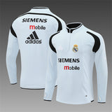 Retro Real Madrid Training Tracksuits 2004-05 Football Kit Soccer Jersey