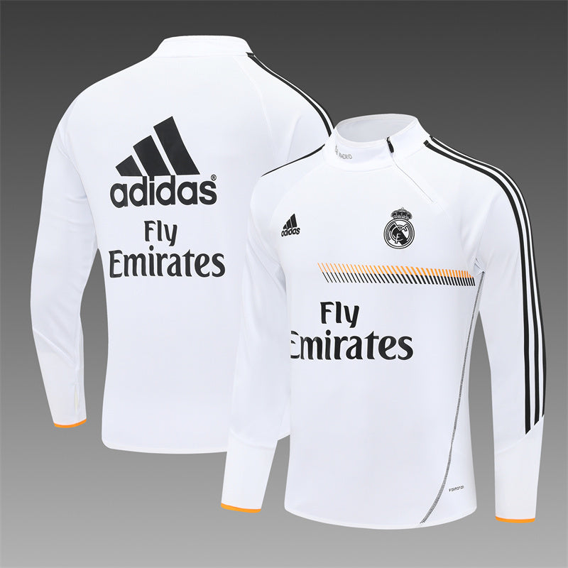 Retro Real Madrid Training Tracksuits 2013-14 Football Kit Soccer Jersey