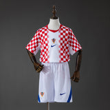 Kids Croatia Home Jersey 2026 World Cup Football Kit Soccer Shirt PalmSportss