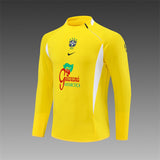 Retro Brazil Training Tracksuits 2002 Football Kit Soccer Jersey
