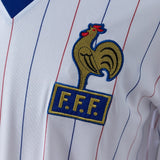 Retro France Away Jersey 1980-1982 Long Sleeves Football Kit Soccer Shirt