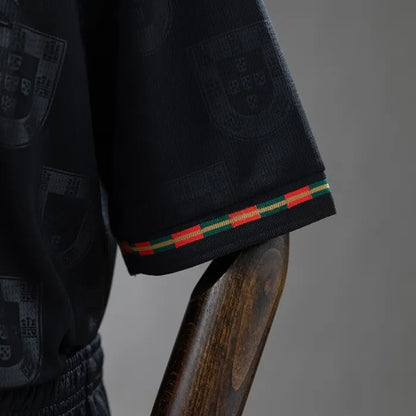 Kids Portugal Jersey 25/26 Away Ronaldo Football Kit Soccer Shirt - PalmSportss