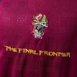 Iron Maiden x West Ham United Away Jersey 2010 Retro Football Kit Soccer Shirt