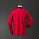 Man United Jersey 2013-14 Home Retro Football Kit Long Sleeves