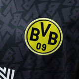 Dortmund Jersey 1995-96 Away Retro Football Kit Long Sleeves