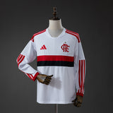 Flamengo Away Jersey 2026-2027 Long Sleeves Football Kit Soccer Shirt PalmSportss