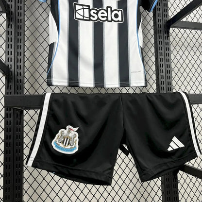 Kids Newcastle United Jersey 25/26 Home Football Kit Soccer Jersey