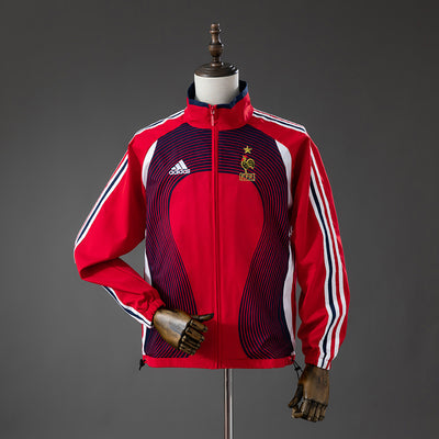 France Football Jacket 2006 Soccer Windbreaker