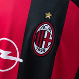 AC Milan Jersey 2000-02 Home Retro Football Kit