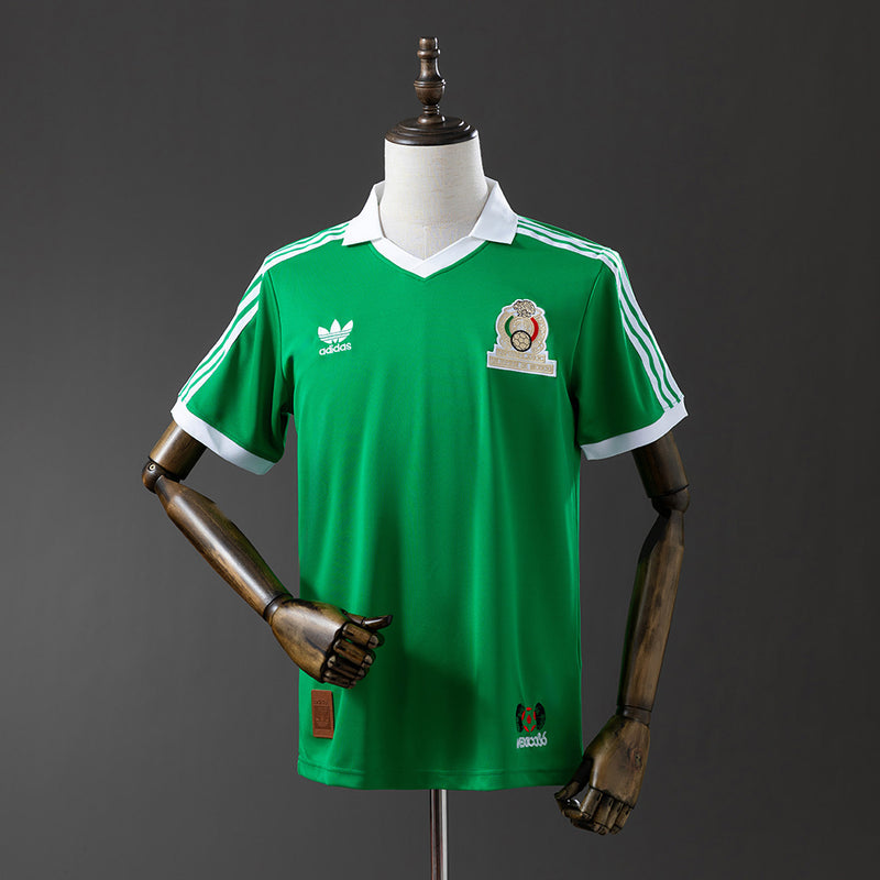 Mexico Jersey 1986 Home Retro Football Kit