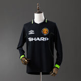 Man United Jersey 1998-99 Third Retro Kit Long Sleeves