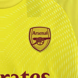 Arsenal Goalkeeper Jersey 25/26 Yellow Football Kit Soccer Jersey - PalmSportss