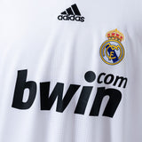 Real Madrid Jersey 2008-09 Home Retro Football Kit