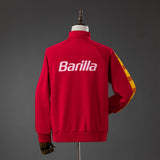 AS Roma Windbreaker 1988-1989 Red Football Soccer Jacket PalmSportss