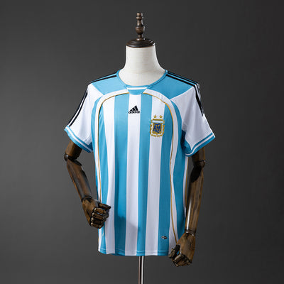 Argentina Jersey 2006 Home Retro Kit