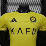 Player Version Al-Nassr Riyadh Home Jersey 2026-2027 Ronaldo Football Kit Soccer Shirt PalmSportss