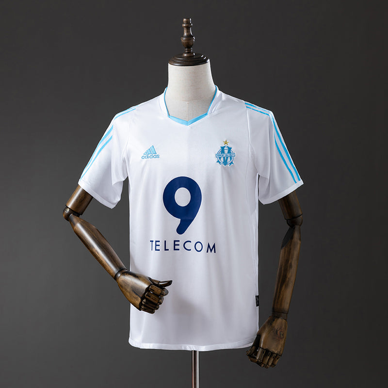 Marseille Jersey 2002-03 Home Retro Football Kit