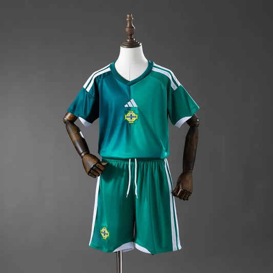 Kids Northern Ireland Home Jersey 2026 World Cup Football Kit Soccer Shirt PalmSportss