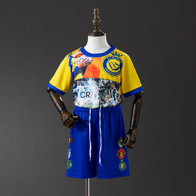 Kids Ronaldo Jersey 25/26 Football Kit
