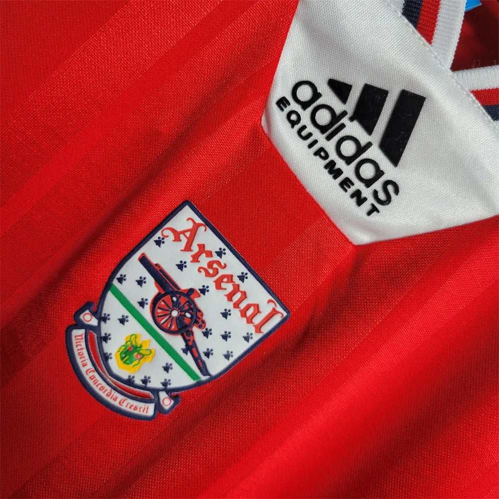 Retro Arsenal Jersey 1992 1993 1994 Home Football Kit Soccer Shirt