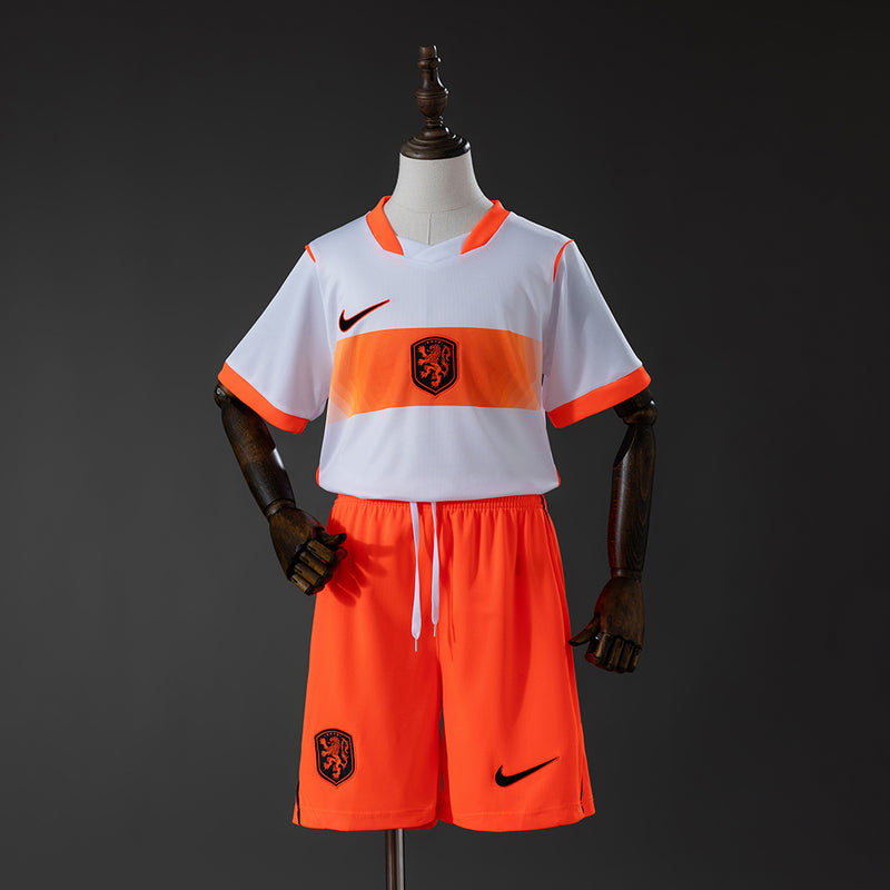 Kids Netherlands Away Jersey 2026 World Cup Football Kit Soccer Shirt