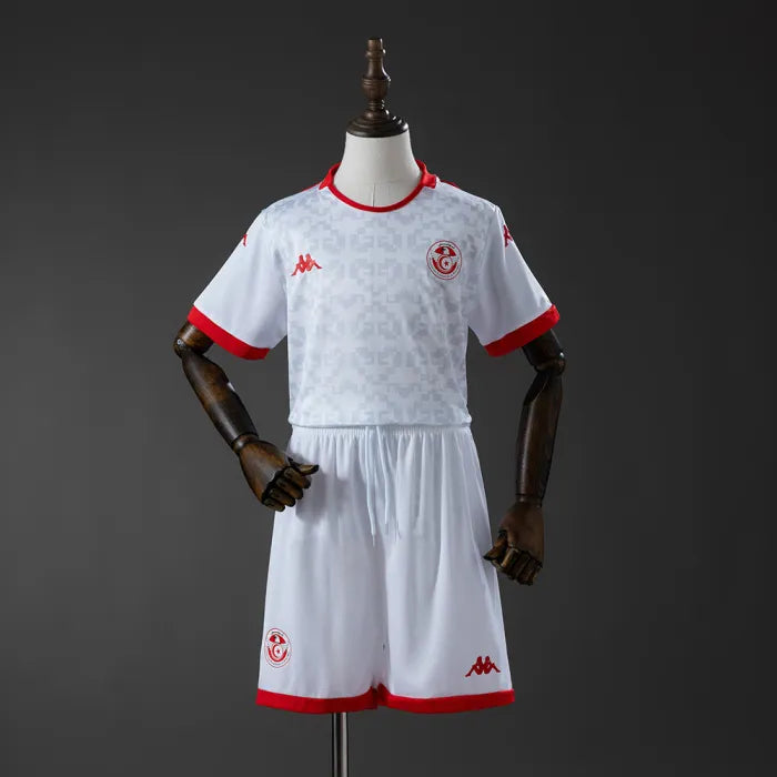 Kids Tunisia Away Jersey 2026 World Cup Football Kit Soccer Shirt PalmSportss