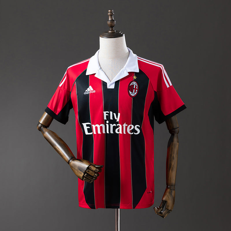 AC Milan Jersey 2012/13 Home Retro Football Kit