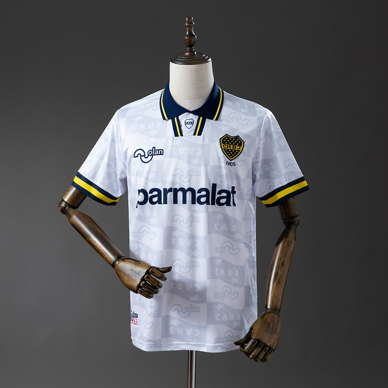 Boca Junios Jersey 1992-96 Away Retro Football Kit