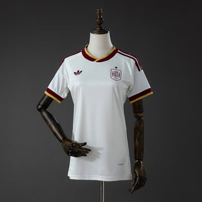 Women Spain Away Jersey 2026 World Cup Football Kit Soccer Shirt