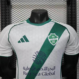 Player Version  Al-Ahli Jeddah Jersey 25/26 Home Football Kit Soccer Jersey