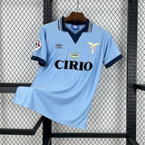 Retro Lazio Jersey 1996-97 Home Football Kit Soccer Shirt
