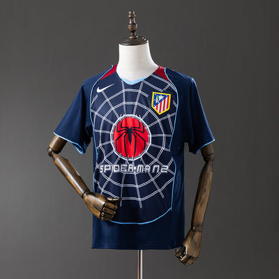 Atletico Madrid Jersey 2004-05 Away Retro Football Kit