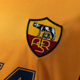 Rome Jersey 2001-02 Home Retro Football Kit Long Sleeves