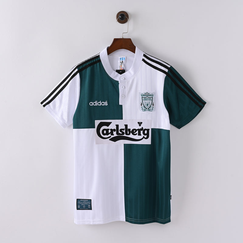 Retro Liverpool Away Jersey 1995-96 Football Kit Soccer shirt