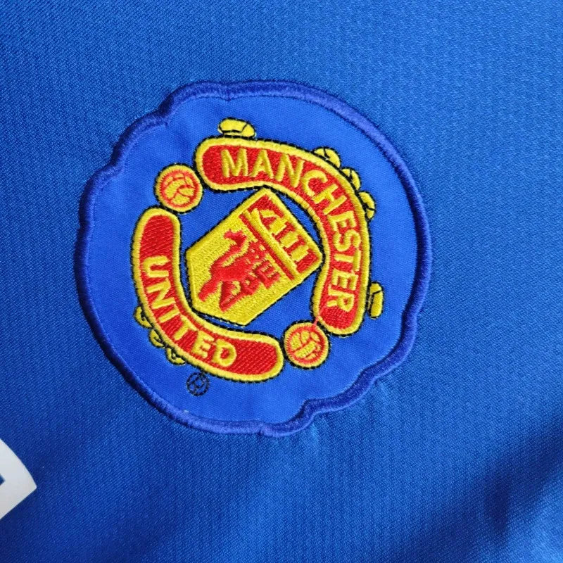 Retro Manchester United Third Kit 08/09 Football Jersey Long Sleeves