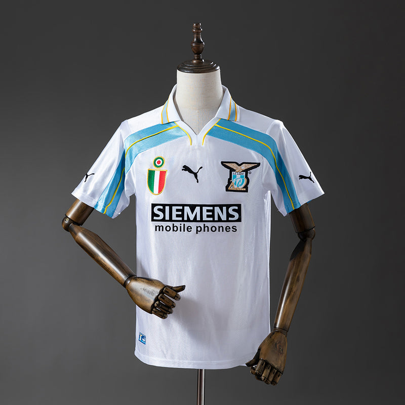 Lazio Jersey 2000-01 Centenary Retro Football Kit