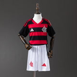 Kids Flamengo Jersey 25/26 Home Football Kit
