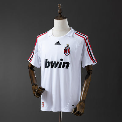 AC Milan Jersey 2007-08 Away Retro Football Kit