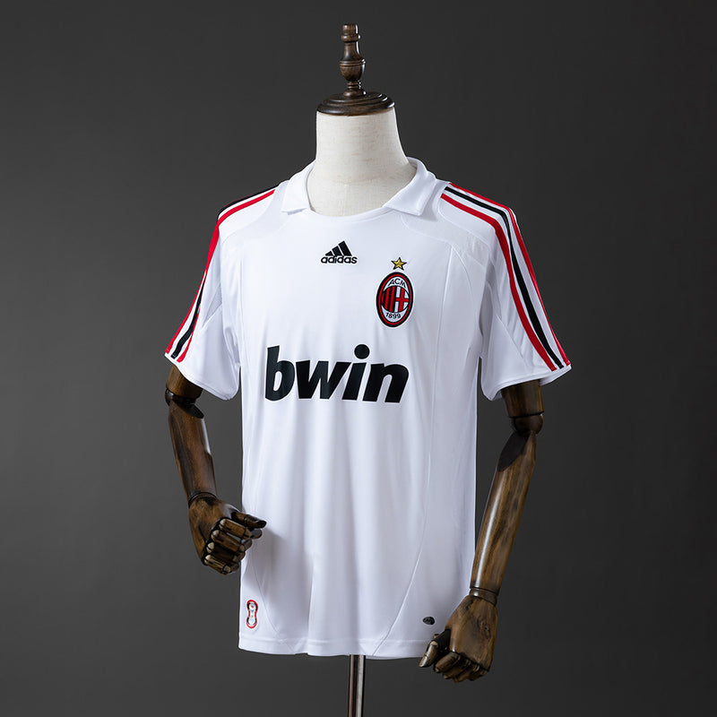 AC Milan Jersey 2007-08 Away Retro Football Kit