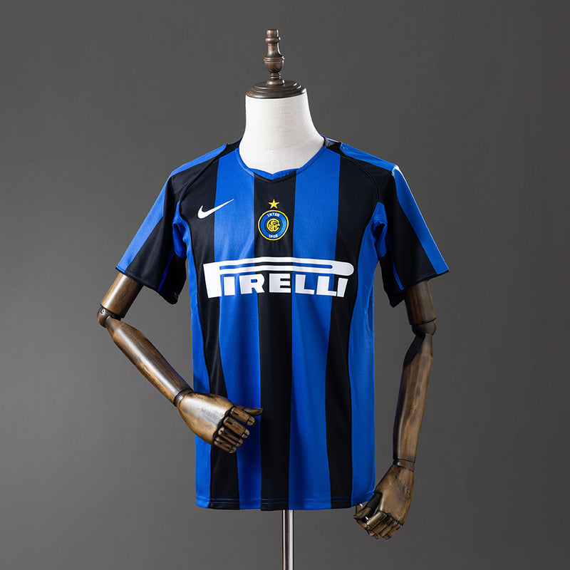 Inter Milan Jersey 2004-05 Home Retro Football Kit