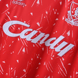 Retro Liverpool Home Jersey 1989-91 Football Kit Soccer shirt