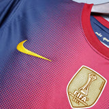 Barcelona Retro Jersey 2012/13 Home Football Jersey Soccer Shirt - PalmSportss