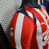 Player Version Chivas Jersey 25/26 Home Football Kit Soccer Jersey