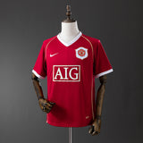 Man United Jersey 2006/07 Retro Home Football Kit