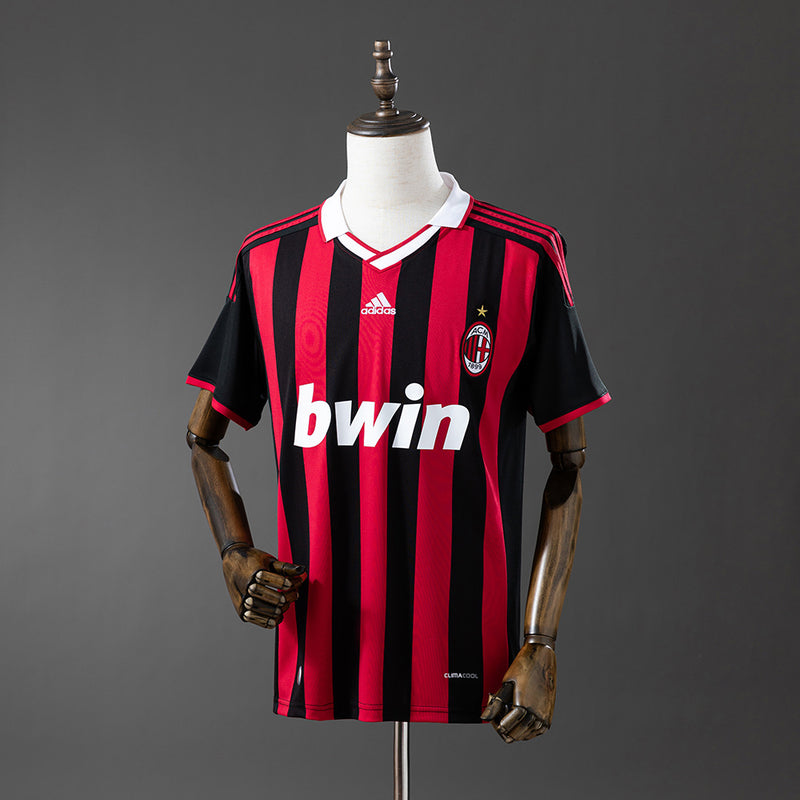 AC Milan Jersey 2009/10 Home Retro Football Kit