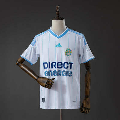 Marseille Home Jersey 2009-2010 Retro Football Kit Soccer Shirt
