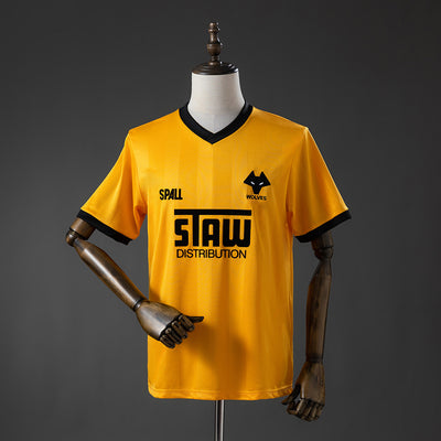 Wolves Home Jersey 1986-1987 Retro Football Kit Soccer Shirt